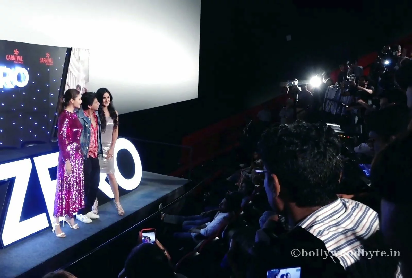 Zero Trailer Launch Katrina Anushka with SRK