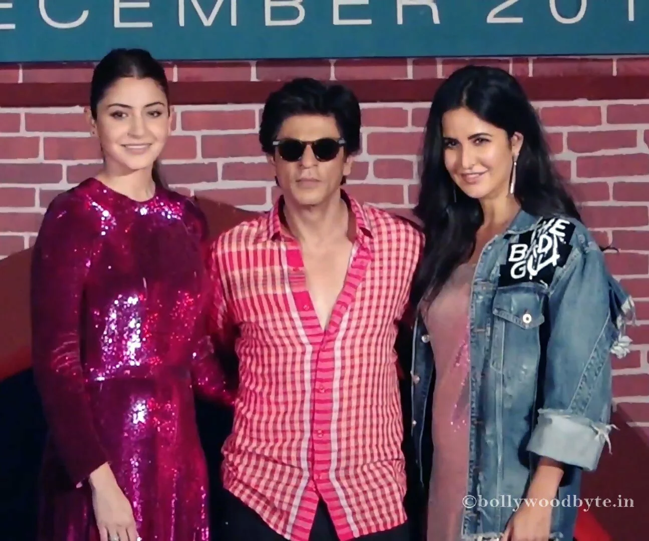 Zero Trailer Launch Katrina Anushka with SRK