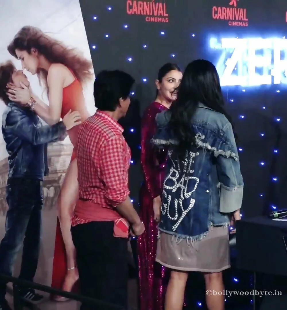 Zero Trailer Launch Katrina Anushka with SRK